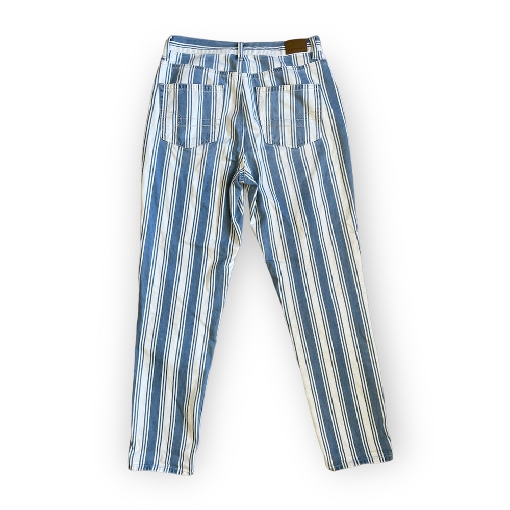 American Eagle Outfitters mom jean with stripes - Picture 5 of 7